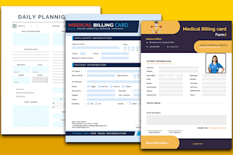 create interactive and fillable PDF form for you