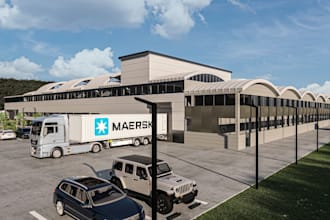design and 3d modelling warehouse, factory, industrial spaces