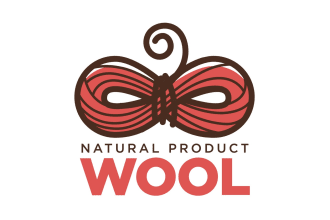 make different knitting logo for your company