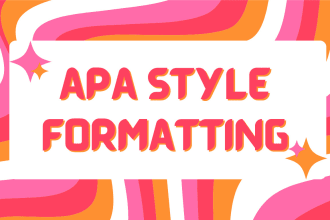 format your paper in apa style