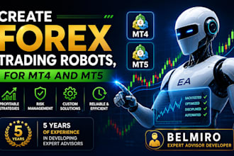 create  forex trading bot for mt4 and mt5