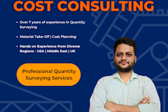 do material takeoff, quantity surveying, cost estimation