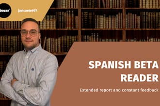 beta read your book in spanish