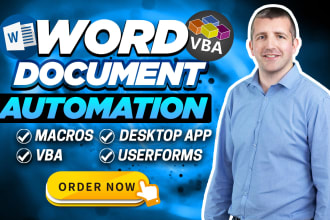 build word macros to automate formatting and document generation