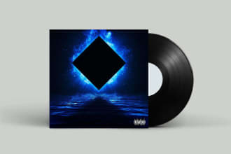 design a single cover or an album cover art