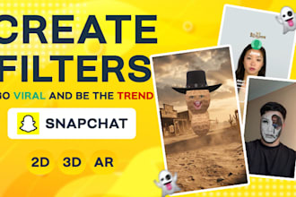 create a professional ar snapchat filter