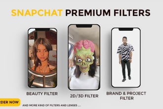 create amazing snapchat filter