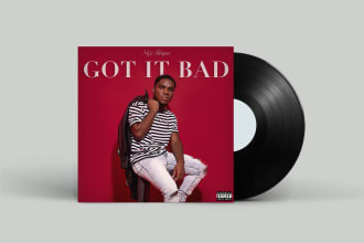 design a mixtape cover or album cover design