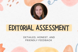editorially assess your novel