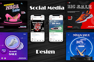 create social media post, ads using  canva templates