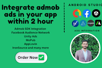 integrate admob ads in your app in 2 hrs, expert monetization