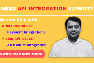 integrate any API services to your website or script