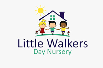 do a premium childcare logo design for your business