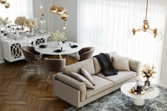 create interior and exterior designs,realistic 3d render