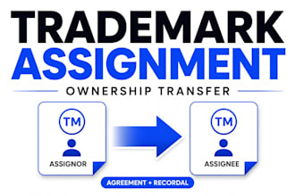 help with trademark assignment and ownership transfer