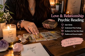 provide spiritual guidance and energy reading for clarity