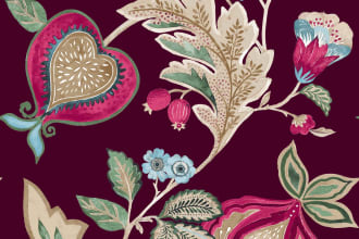 do color separation for a bedsheet screen printing