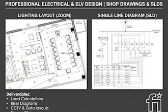 do electrical and elv design drawings