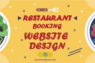 design restaurant website in wordpress with online ordering