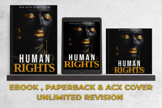 design professional paperback, ebook , audio and hard cover