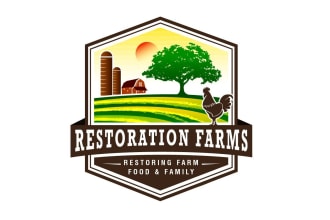 do eye catching vegetable farm logo design for your business