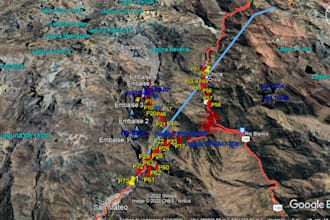 do all kinds of projects in kmz, kml, google earth