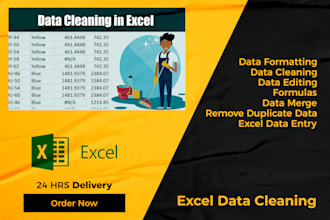 clean, organize and merge excel or CSV data