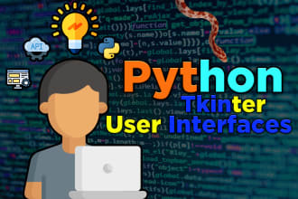 create user interface UI for your script with python