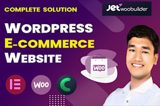 design ecommerce website online store with woocommerce crocoblock