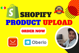 upload products or add products to your shopify store