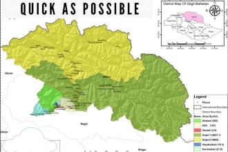 do data visualization on arcgis, qgis and also webgis