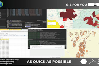 create custom interactive maps, provide geocoding, and convert gis files