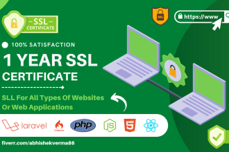 configure http to https install SSL certificate on website for you