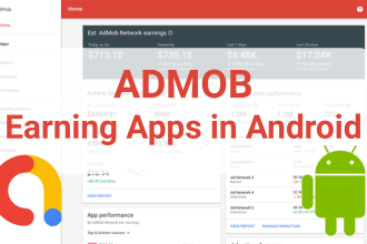 develop admob based android earning app with unlimited revision