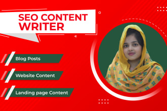 be your SEO content writer for niche website and blog
