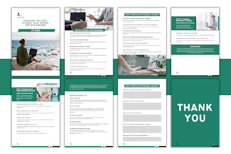 design unique lead magnet, ebook, pdf and workbook