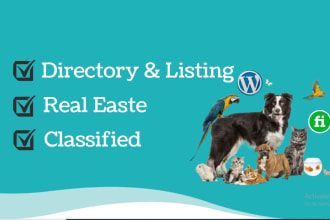 build directory, listing, real estate, classified site