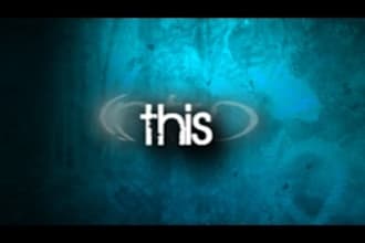 create this awesome video intro for your website or blog