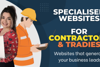 build and host your contractor website