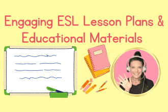 create fun esl lesson plans and educational materials