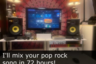 mix your pop or rock song