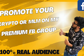 publish a pinned featured post on my premium fb group