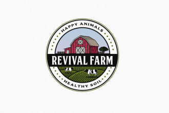 make an amazing agriculture logo design with my best experience