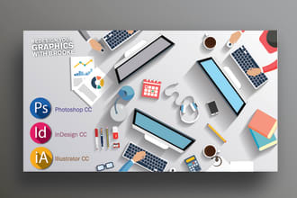 modify and create indesign illustrator photoshop templates
