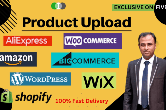 do shopify product upload amazon ebay all ecommerce store