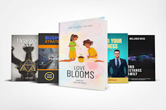 design book cover, ebook cover, kindle cover