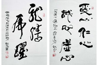 provide handwriting chinese and japanese calligraphy