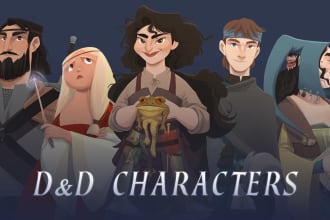 draw your original dnd character design