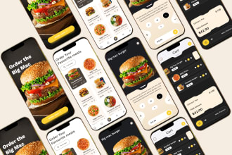 do mobile app UI design in android and ios in figma