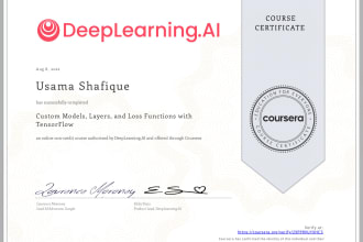 create machine and deep learning model in tensorflow
